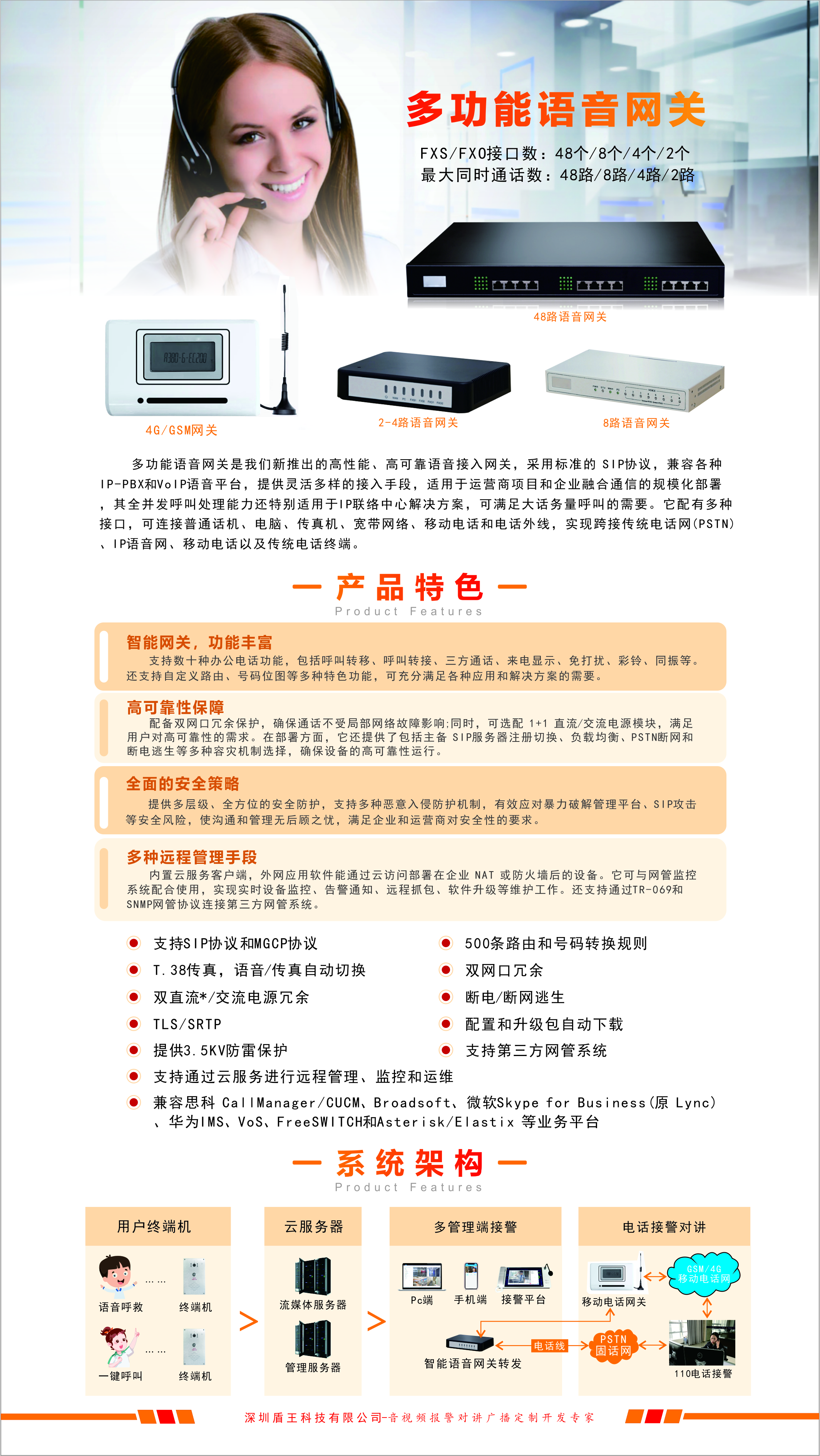 多功能電話網(wǎng)關(guān)助力跨接傳統(tǒng)電話網(wǎng)絡(luò)實(shí)現(xiàn)電話報(bào)警